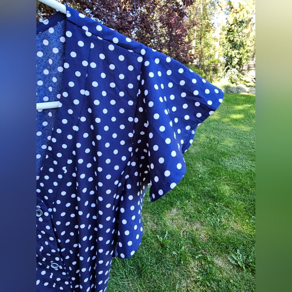 Polka dot midi dress - Picture 7 of 7